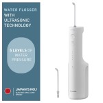 Panasonic Oral Irrigator, Cordless Water Flosser with Ultrasonic Cleaning, Dishwasher Safe Tank, EW-DJ66-W
