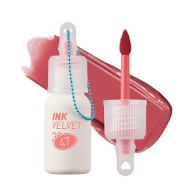 Peripera Ink The Velvet Lip Tint - High Pigment Color, Longwear, Weightless, Not Animal Tested, Gluten-Free, Paraben-Free (047 Sunny Coral)