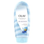 Olay Body Wash for Women, Moisture Ribbons Plus, Deep Conditioning & Moisturizing Formula, Long Lasting Smooth Soft Skin, For All Skin Types, Shea Butter & Blue Lotus Scent, 18 fl oz