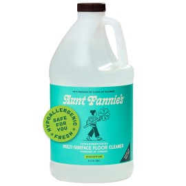 Aunt Fannie\'s Ultra Concentrated Floor Cleaner Vinegar Wash, Multi-Surface Solution For Mopping, Value Size, Eucalyptus Scent, 64 oz