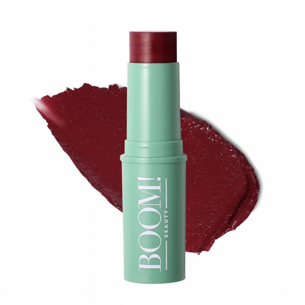 Boomstick Color  All-in-One Cream Blush for Cheeks, Eyes & Lips, Long Wearing, Blendable Makeup Blush Stick for Mature Skin, Cruelty Free Lip Cheek Tint with Skincare Benefits, Cindy Joseph (New)