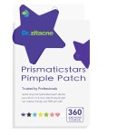 Pimple Patches for Face, Original Prismaticstars Hydrocolloid Acne Patch Professional 360 ct. 5 Colors & 5 Sizes(8/10/12/14/16mm) Suit Various Blemish, Cute Star Spot Stickers Invisible Zit Absorbing