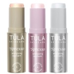 TULA Skin Care \'Spresso Energizing Kit - Pink, Cappuccino, and Iced Energizing & Hydrating Caffeine Under Eye Treatment, 3-Piece Kit