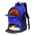 WOLT | Basketball Backpack Large Sports Bag with Separate Ball Holder & Shoes Compartment, Best for Basketball, Soccer, Volleyball, Swim, Gym, Travel
