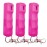 Mace Pepper Spray - 3-Pack Hard Case Model, 0.42 oz, 12 Feet Range, Max Strength 10% OC, Long Lasting UV Dye, Flip Top Safety Cap, Self Defense Pepper Spray Keychain for Women & Men - Pink