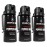 Mace Pepper Gel - 3-Pack Magnum 3, 1.59 oz, 20 Feet Range, No Wind Blowback, Max Strength 10% OC, Long Lasting UV Dye, Flip Top Safety Cap, Self Defense Pepper Spray Gel for Women & Men - Black