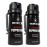 Mace Pepper Gel - 2-Pack Magnum 3, 1.59 oz, 20 Feet Range, No Wind Blowback, Max Strength 10% OC, Long Lasting UV Dye, Flip Top Safety Cap, Self Defense Pepper Spray Gel for Women & Men - Black