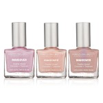 Dermelect Makeover Triple Play Manicure Set - Ridge Filler & Award-Winning Nail Treatments | Strengthens, Moisturizes & Conceals Imperfections (3 pcs set)