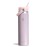 Hydro Flask Water Bottle - Insulated Stainless Steel - Wide Straw Lid, Non-Spill, Leakproof in 24 Oz Glimmer Pink