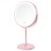 Lighted Makeup Mirror, 3000 mAh Rechargeable Double Sided Magnifying Vanity Mirror with 3 Colors, 1x/10x, 360 Rotation , Brightness Adjustable Magnification Cosmetic Light up Mirror, Women Gift
