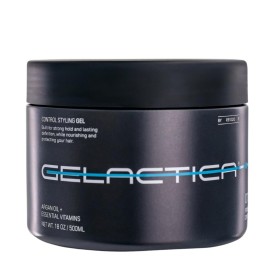 Gelactica Max Control Hair Gel for Men, Alcohol-Free, Strong Hold Styling Gel, Natural Extracts for Long-Lasting Hold and Shine, Slick Back Hair Style 18 oz