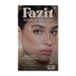 Fazit Makeup Patches - Halloween Angelic Eye Speckles - Glow Up Make-Up Patches - Cute Glitter Makeup Accessories For Women - Cosmetic Glitter For Face