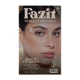 Fazit Makeup Patches - Halloween Angelic Eye Speckles - Glow Up Make-Up Patches - Cute Glitter Makeup Accessories For Women - Cosmetic Glitter For Face