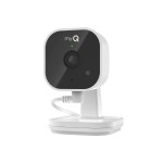 myQ Indoor Plug-in Security Camera Gen 2 - 2K Smart Wi-Fi Camera with Night Vision, Baby and Pet Monitor, Motion Detection and Alerts, 2-Way Audio & App Control
