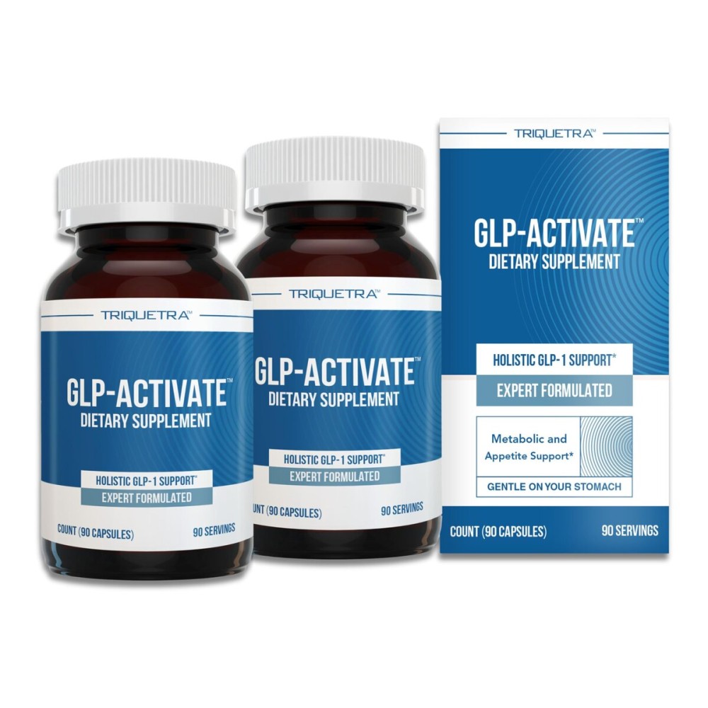 GLP-Activate | Hunger & Metabolism Support - Formulated to Help Support GLP-1 Pathways - Expert Formulated Supplement - 1 Capsule for Balanced Appetite & Metabolic Wellness Daily - 2-pack
