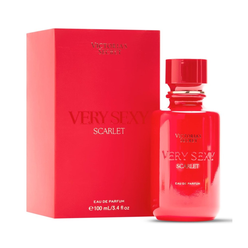 Victoria\'s Secret Very Sexy Scarlet Eau de Parfum, Perfumes for Women (3.4 oz)