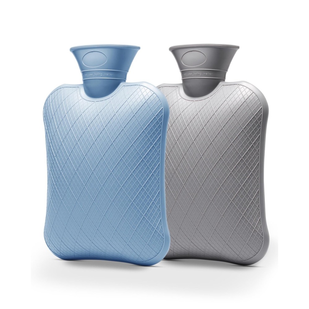 Hot Water Bottle (2L Blue + 2L Grey)