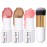 KIMUSE Face Sticks Trio, Cream Blush Stick & Highlighter Stick & Contour Stick for Sculpt the Cheeks, Long Lasting Cream Contour Stick Trio for Face Makeup, with Brush