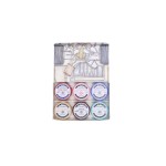 C.O. Bigelow Assorted Salve Tins, Pack of 6 Lip Balm Tins, Rose, Lavender, Sakura Rose, Coco Vanilla, Apple, Herbal Mint All Purpose Salve for Lips, Cuticles, Hands & Dry Skin, Lip Balm Set, 0.8 oz