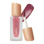 Laka Fruity Glam Tint, 4.5g/0.15oz, Glowing Lip Stain with Wide Color Spectrum, Hydrating & Lightweight Texture, Long-Lasting Bold Stain, Non-Sticky, Vegan, K-Beauty (148 Acai)