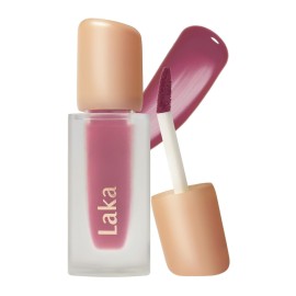 Laka Fruity Glam Tint, 4.5g/0.15oz, Glowing Lip Stain with Wide Color Spectrum, Hydrating & Lightweight Texture, Long-Lasting Bold Stain, Non-Sticky, Vegan, K-Beauty (149 Beans)