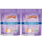 Barlean\'s Organic Digestive Seed Blend Fiber Supplement with Whole Chia, Ground Flax and Pumpkin Seeds, Quinoa, and Coconut, Rich in Omega 3 and Dietary Fiber, 12 oz, 2 Pack