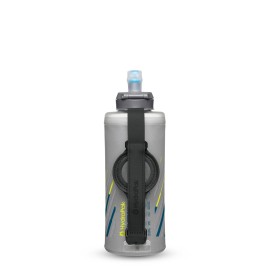 HydraPak SkyFlask Speed IT - Collapsible Insulated Handheld Running Water Bottle (500ml) - Adjustable Strap, Lightweight, Spill-Proof Cap