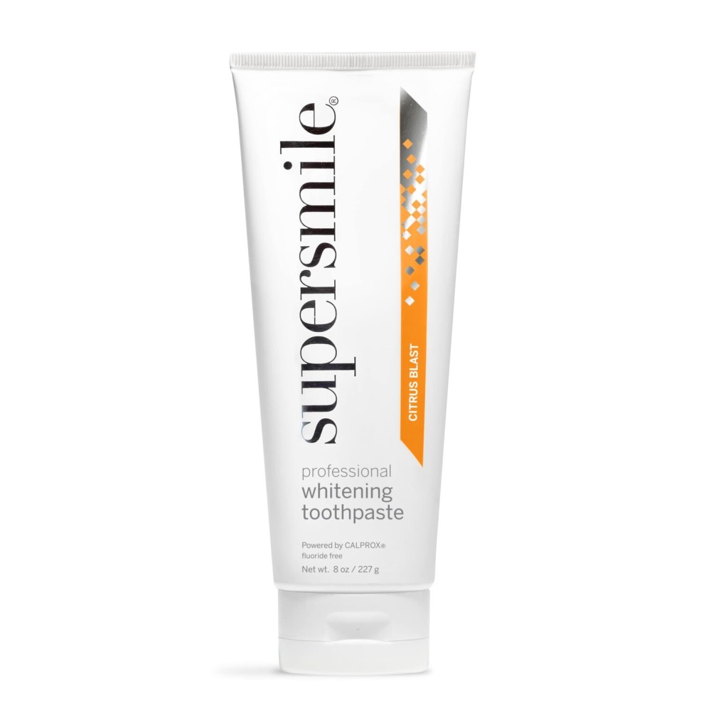 Supersmile Flouride Free Citrus Blast 8 oz