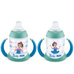 NUK Learner Cup, Ms. Rachel, 5 oz, 6+ Months, 2 Pack - Soft Spout, Easy-Grip Handles, BPA Free, Spill Proof Transition Sippy Cup