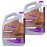 Rejuvenate Professional Wood Floor Restorer Fills Scratches, Shines And Protects Wood Flooring For A High Gloss Shine, 1 Gallon, 2 Pack