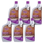 Rejuvenate Professional Wood Floor Restorer Fills Scratches, Shines And Protects Wood Flooring For A High Gloss Shine, 32 Ounces, 6 Pack