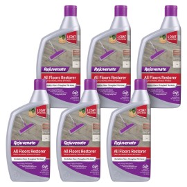 Rejuvenate All Floors Restorer Fills Scratches, Shines And Protects All Floor Types, Including Hardwood, Laminate, Vinyl And Tile, 32 Ounces, 6 Pack