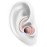 Ear Plugs for Sleeping - Noise Reduction Soft Silicone Earplugs, 2 Pairs Reusable Hearing Protection Earplugs for Noise Sensitivity, Sleep,Snore,Travel,Sound Reduction Noise Cancelling - (Light Pink)