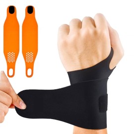 Bchois Wrist Brace,Wrist Support for Carpal Tunnel Pain Relief,Ulnar Brace Ultra-Thin Elastic for Tear,Wrist wraps Repetitive Wrist Use Injury,Fits Both Wrists