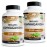 NaturaLife Labs Organic Ashwagandha 2100 mg per Serving - Root Powder & Extract - 100 Capsules - Vegan, Non-GMO, Gluten-Free (2 Pack)