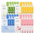 Mediheal Sheet Mask Essential HERO 20 Pack (Collagen, Tea Tree, Vita, Hyaluronate)| Korean Skincare Facial Sheet Mask Combo Moisturizing, Soothing and for Blemishes