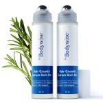 Be Bodywise 3% Redensyl & Rosemary Hair Growth Serum (Roll On) | Pack of 2 |with 2% Anagain | Thicker & Stronger Hair | Prevents Hairfall & Stimulates Hair Follicles | For All Hair Types | 100ml