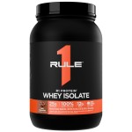 Rule1 R1 Protein Whey Isolate - with 25g Protein & 6g BCAA Exclusively from Isolated & Hydrolyzed Sources for Workout Recovery (2 Pounds*, Milk Chocolate)
