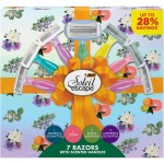 BIC Soleil Escape Women\'s Disposable Razors Variety Holiday Gift Set, Scented Razor Handles, 7 Razors, Self Care Gifts for Women