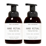 Muse Apothecary Hand Ritual - Aromatic and Nourishing Foaming Hand Soap, Infused with Aromatherapy Essential Oils - USDA Certified Biobased - 11.5 oz, Tonka Bean + Amber + Warm Cedarwood, 2 Pack