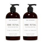 Muse Apothecary Hand Ritual - Aromatic and Nourishing Hand Soap, Infused with Aromatherapy Essential Oils - USDA Certified Biobased - 16 oz, Cara Orange + Fig + Blackberry Vanilla, 2 Pack