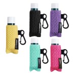 WK IEASON Lip Balm Holder Keychain 5pcs Clip on Lipstick Keychain Sleeves Holder Pouch Tight-Knit Elastic Lip Gloss Holder