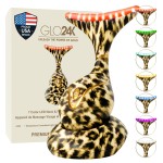 GLO24K Red Light for Face and Neck Beauty Device - Triple LED Action & Vibration Technology Facial Massager and Neck Comfort Device for Women