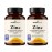 SANDHUHERBALS Zinc 30mg with Vitamin D3, Magnesium, Selenium, Vitamin B6, B7 (Biotin), Copper | Zink Supplement for Men & Women, Chelated Zinc Immune, Skin, Hair Support | 120 Capsules (Pack of 2)