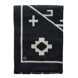 Arcturus Rainier Wool Blanket - 4.5lbs Warm, Heavy, Washable, Large | Great for Camping, Outdoors, Survival & Emergency Kits (Castle Rock)