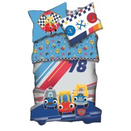 Little Tikes 4 Piece Toddler Bed Set - Kids Super Soft & Cozy Reversible Microfiber Comforter and Sheet Set (Officially Licensed Product) by Franco