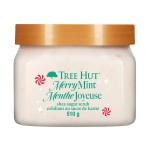 Tree Hut Merry Mint Shea Sugar Scrub, Exfoliating & Hydrating Body Scrub with Shea Butter & Essential Oils, Smooth Skin, For All Skin Types, Holiday Gift & Stocking Stuffer, Vegan, 18 oz