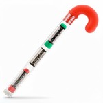 SniffElixir 3 Pack Candy Cane Stocking Stuffers for Adults - Aromatherapy Nasal Inhalers for Sinus, Headache & Cold Relief - Winter Wellness Travel Kit - Organic Essential Oils