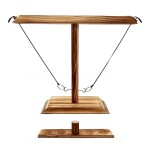 Hook and Ring Game Handmade Wooden Toss Game for Kids and Adults,Yard Games,Toss Game for Bars,Home,Party (Large-x)