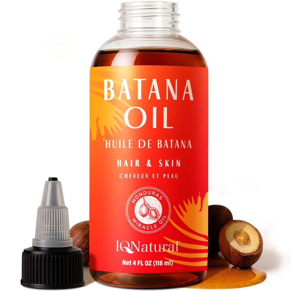 Organic Raw Batana Oil for Hair Growth Oil Women & Men, Pure Natural Batana from Honduras 4oz, Healthy, Thicker, Stronger, Hair Moisturizer for Black Women, Aceite de Batana Para la Caida del Cabello